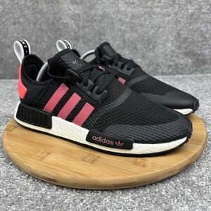 adidas Originals Black and Pink Athletic Shoes